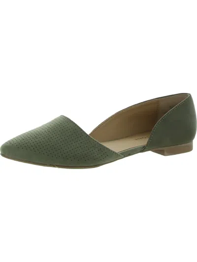 Sun + Stone Henlley Womens Casual Slip On D'orsay In Multi