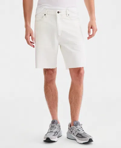 Sun + Stone Men's Anthony Relaxed-fit Denim Shorts, Macy's Exclusive In White
