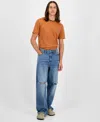 Sun + Stone Men's Azul Baggy Jeans, Macy's Exclusive In Blue
