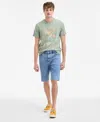 Sun + Stone Men's Bateau Denim 10" Shorts, Exclusively At Macy's In Brown