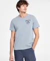 Sun + Stone Men's Budweiser Regular-fit Graphic T-shirt, Exclusively At Macy's In Blue Hail