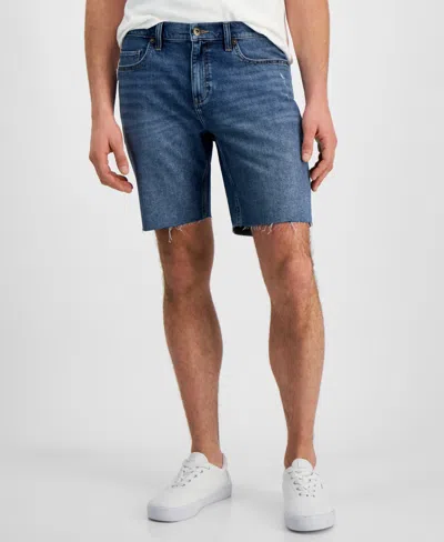 Sun + Stone Men's Cali Regular-fit Cutoff 9" Denim Shorts, Created For Macy's