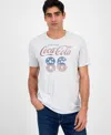 Shop Sun + Stone Men's Coca-cola 86 Regular-fit Graphic T-shirt, Exclusively At Macy's In Heather Gray