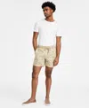 Sun + Stone Men's Floral Drawstring Shorts, Exclusively At Macy's In Twill