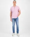 Sun + Stone Men's Hayes Shirt, Exclusively At Macy's In Lily Lavender