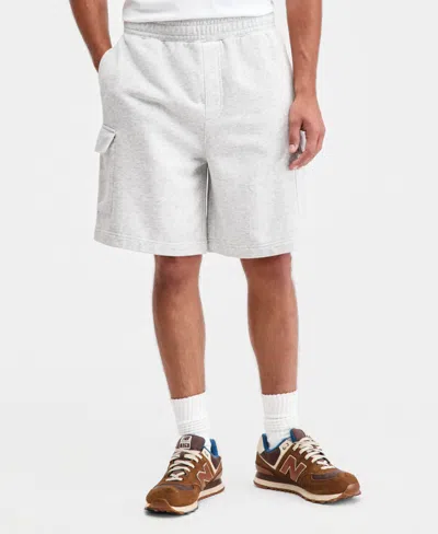 Sun + Stone Men's Heathered Utility Terry Shorts, Macy's Exclusive