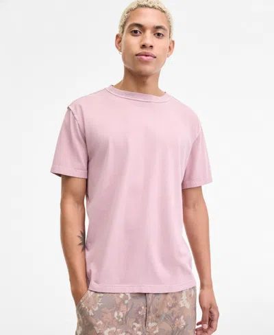 Sun + Stone Men's Inside Out Regular-fit T-shirt, Exclusively At Macy's In Pink
