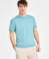 Sun + Stone Men's Inside Out Regular-fit T-shirt, Exclusively At Macy's In Dried Fern
