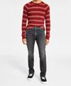 Sun + Stone Men's Ithaca Straight-fit Jeans, Created For Macy's In Ghost Black Wash