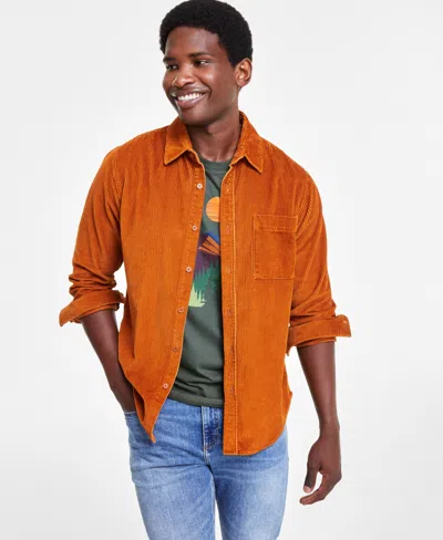 Sun Stone Sun Stone Mens oz Cord Shirt Valley Tee Arroyo Slim
