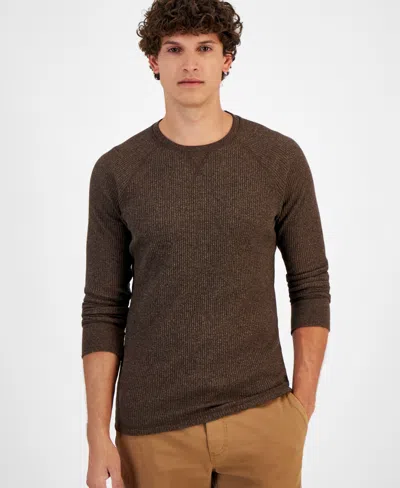 Sun Stone Men's Long-sleeve Thermal Shirt, Created For Macy's In