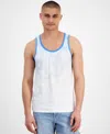 SUN + STONE MEN'S OMBRE TANK TOP, CREATED FOR MACY'S