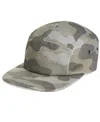 Sun + Stone Men's Paisley Camo Panel Hat In Gray