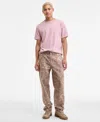 Sun + Stone Men's Pippen Relaxed-fit Cotton Floral Carpenter Pants, Macy's Exclusive In Multi