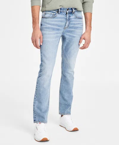 Sun + Stone Men's Regular-fit Ryder Tapered Jeans, Exclusively At Macy's In Ryder Light Wash