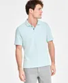 Sun + Stone Men's Regular-fit Textured Polo Shirt, Created For Macy's
