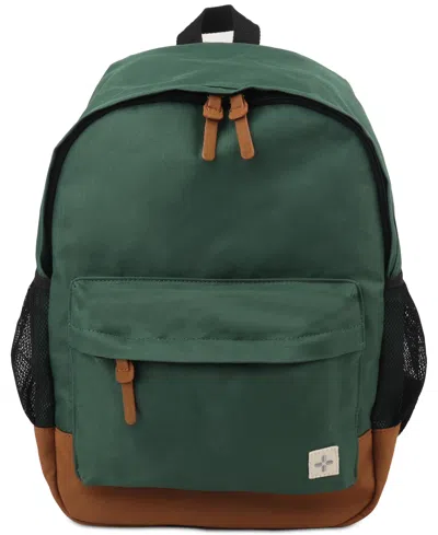 Sun + Stone Men's Riley Solid Backpack, Created For Macy's In Brown