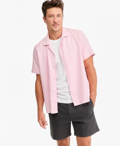 Sun + Stone Men's Short-sleeve Camp James Shirt, Macy's Exclusive In Multi