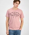 Sun + Stone Men's Space Regular-fit Graphic T-shirt, Exclusively At Macy's In Ethiopian