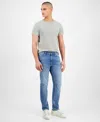 Sun + Stone Men's Straight-fit Birch Jeans, Exclusively At Macy's In Birch