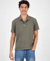 Sun + Stone Men's Sun Faded Short Sleeve Polo Shirt, Exclusively At Macy's