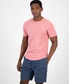 Sun + Stone Men's Sun Kissed Regular-fit Curved Hem T-shirt, Created For Macy's In Night Flower