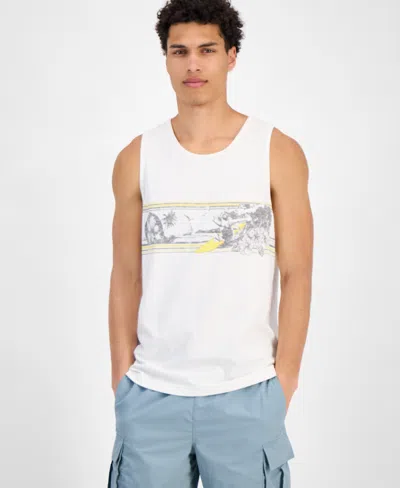 Sun + Stone Men's Surf Graphic Tank, Exclusively At Macy's