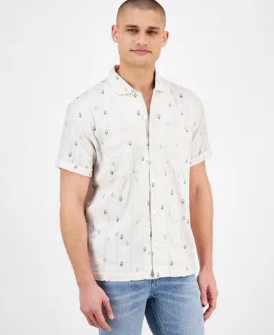Sun + Stone Men's Thaddeus Shirt, Exclusively At Macy's In Vintage White