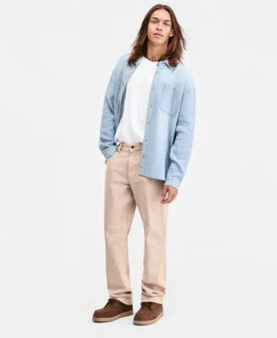 Sun + Stone Sun Stone Mens Journey Slim Straight Jeans Denim Overshirt Macys Exclusive In Journey Wash