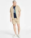 Sun + Stone Sun Stone Mens Shirt Graphic T Shirt Shorts Exclusively At Macys In Hammock