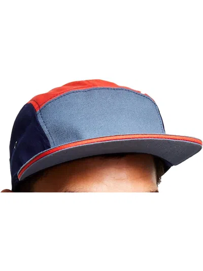 Sun + Stone Mens Twill Colorblock Ball Cap In Multi