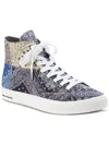 SUN + STONE MESA MENS CANVAS LIFESTYLE HIGH-TOP SNEAKERS