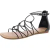 Sun + Stone Womens Buckle Manmade Gladiator Sandals In Multi