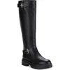 Sun + Stone Omega Womens Buckle Man Made Knee-high Boots In Multi
