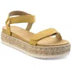 Sun + Stone Rylaan Womens Flatform Platform Sandals In Multi