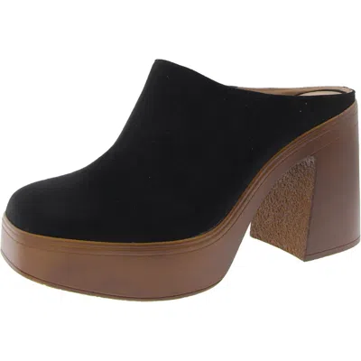 Sun + Stone Sierraa Womens Slip-on Square Toe Mules In Multi
