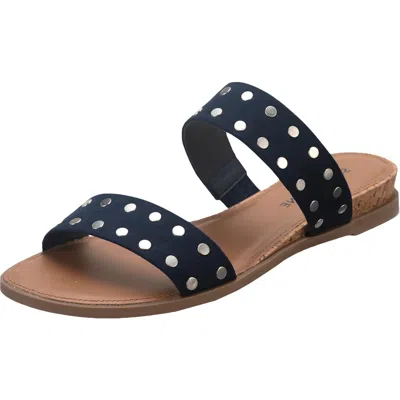 Sun + Stone Ss Easten Womens Woven Slip On Flat Sandals In Multi
