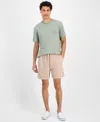 Sun + Stone Sunwashed 6" Shorts, Exclusively At Macy's In Neutral