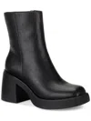 Sun + Stone Tianna Womens Faux Leather Zipper Mid-calf Boots In Multi
