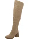 Sun + Stone Vivviip Womens Tall Block Heel Over-the-knee Boots In Multi