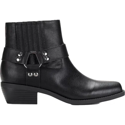 Sun + Stone Westinn Womens Harness Ankle Boots In Multi