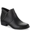 Sun + Stone Women's Adelinee Double Zip Ankle Booties, Created For Macy's In Black