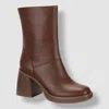 Shop Sun + Stone Women's Brown Aleenn Ankle Boot In Walnut