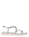Sun + Stone Women's Juune Slingback Sandals In Silver