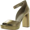 Sun + Stone Womens Block Heel Man Made Pumps In Multi