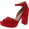 Sun + Stone Womens Block Heel Peep Toe Platform Heels