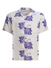 Sun Surf Hibiscus Coral Shirts White In Multi