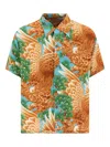 Sun Surf Toyo Enterprise "taka Master Of The Run" Shirt In Brown