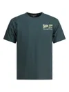 Sun Surf Green Cotton T-shirt In Green
