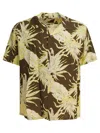 Sun Surf Island Pineapple Shirts Brown In Yellow
